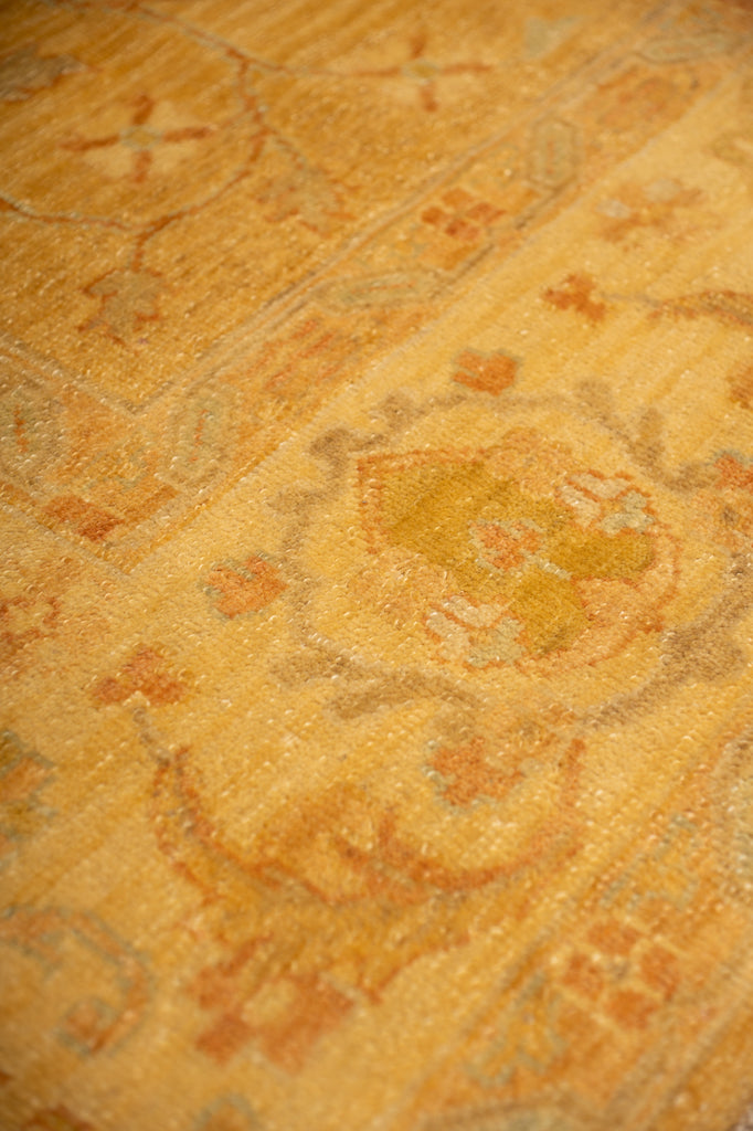 8.2 x 9.9 New Handmade Chobi Ziglar Rug Gold Honey #PIX-26289