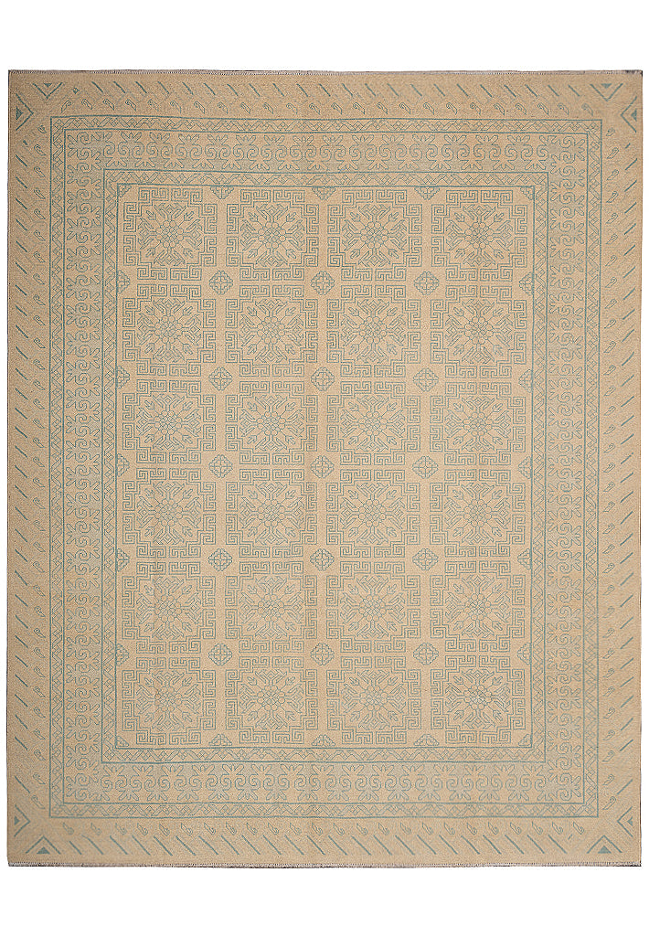 8.1 x 9.2 New Quality Chobi Peshawar Ziglar Square Rug #B-77477