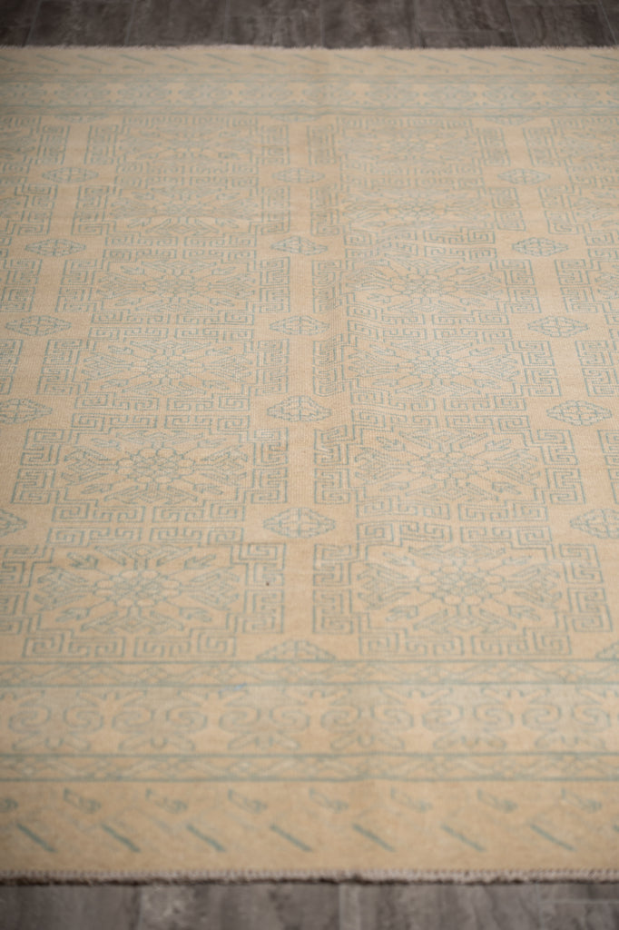 8.1 x 9.2 New Quality Chobi Peshawar Ziglar Square Rug #B-77477