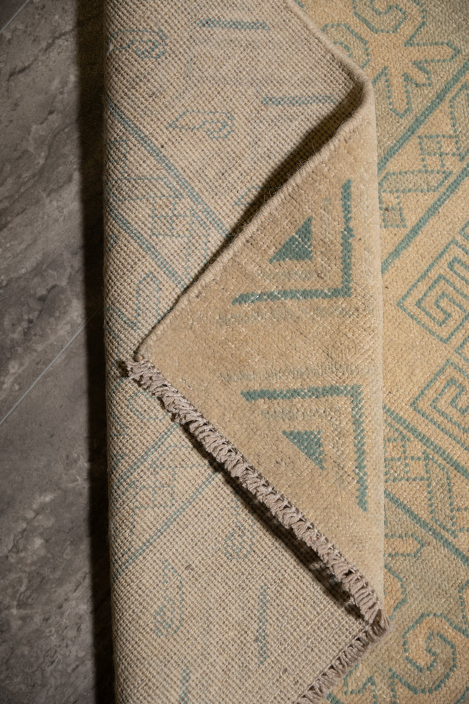 8.1 x 9.2 New Quality Chobi Peshawar Ziglar Square Rug #B-77477