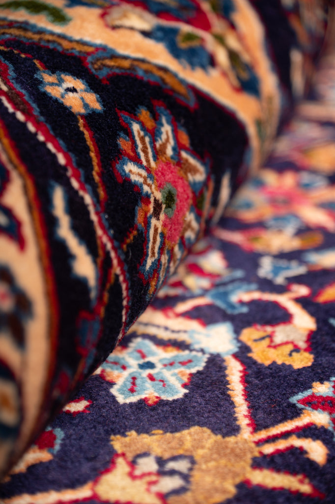 9.1 x 13.0 SIGNED Persian Mashad Rug  #F-4003