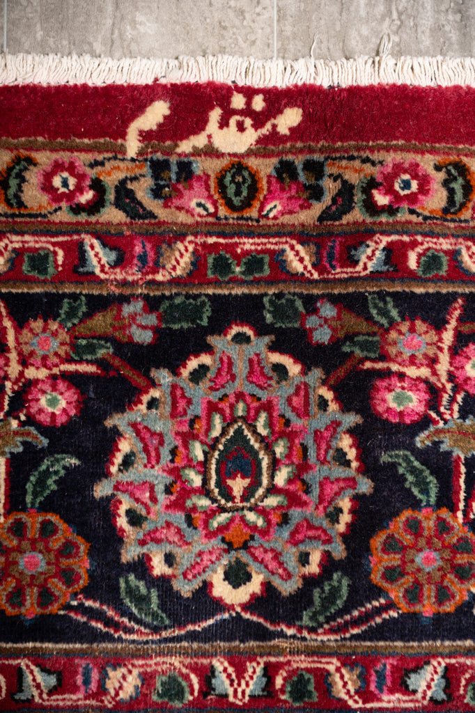 9.9 x 13.0 SIGNED Persian Khorasan Mashad Rug #F-4004