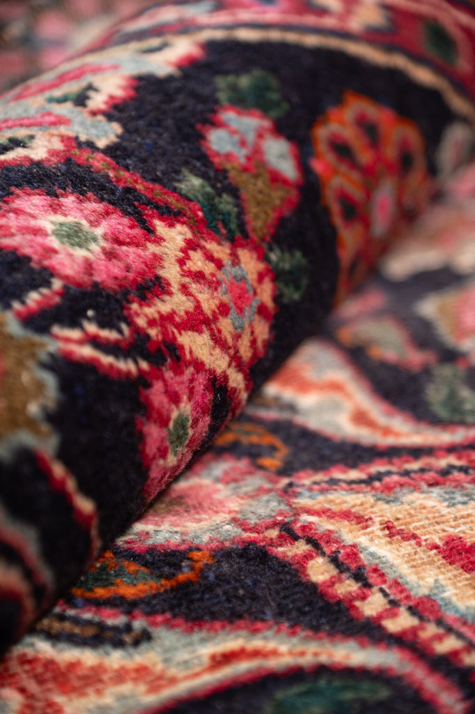 9.9 x 13.0 SIGNED Persian Khorasan Mashad Rug #F-4004