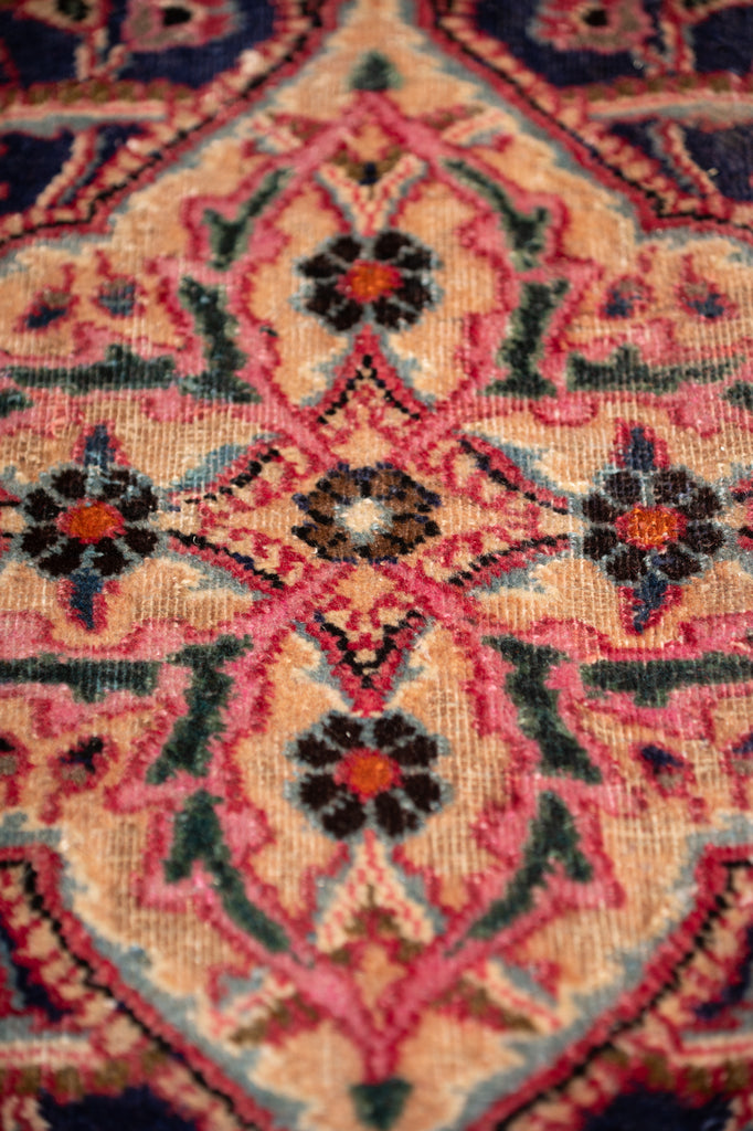 9.9 x 13.0 SIGNED Persian Khorasan Mashad Rug #F-4004