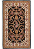 Load image into Gallery viewer, 3.0 x 5.0 Needle Point Rug BLACK #F-4005