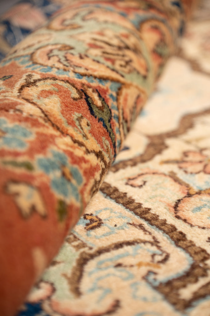 9.3 x 13.6 Semi-Antique Persian Kerman Estate Rug #F-4000