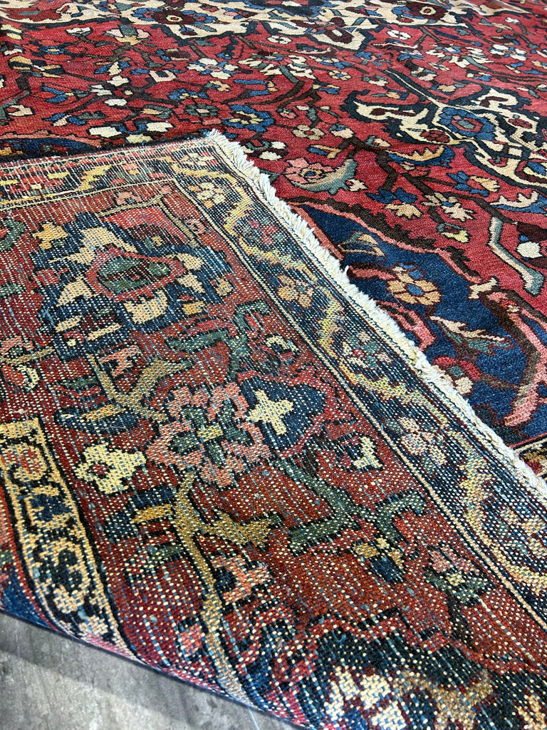 11 x 16.4 Large Semi-Antique Persian Bakhtiar Rug 23613