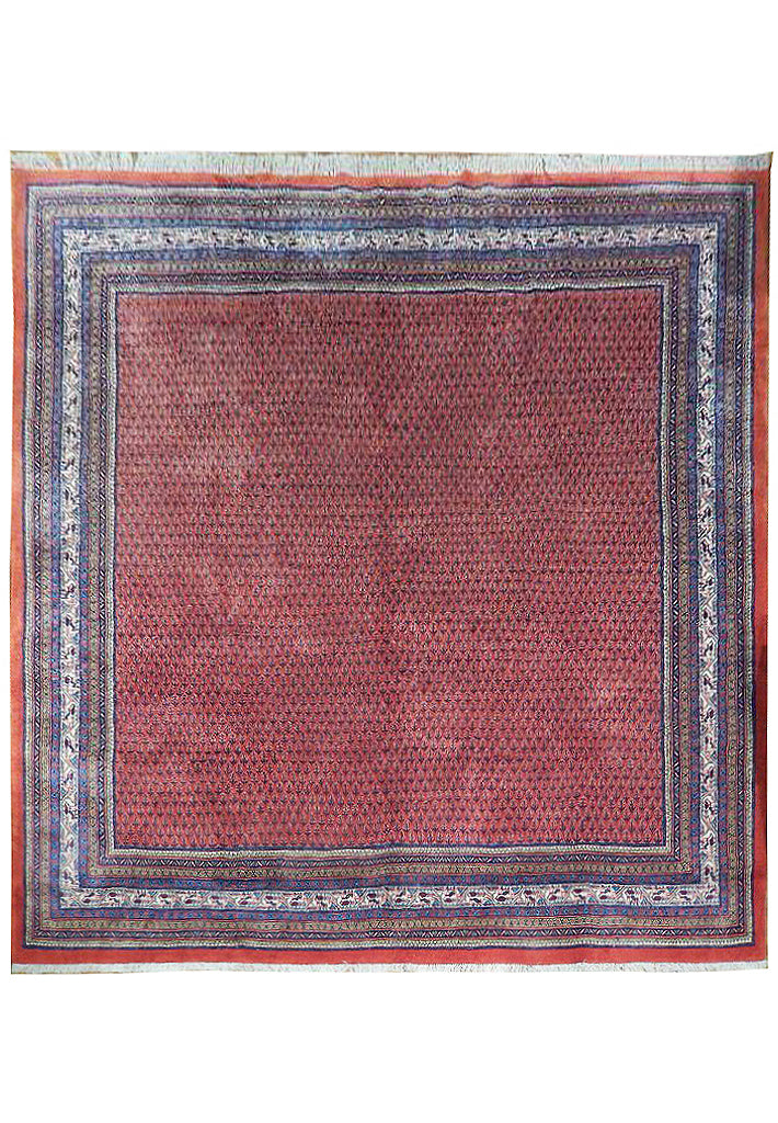 Square 10.3 x 10.9 Hand-knotted Handmade-Mir Persian SQUARE Mir Rug #PIX-23258