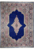 Load image into Gallery viewer, 8.2 x 11.4 Authentic Persian Kerman Rug Classic Royal Blue #PIX-23418