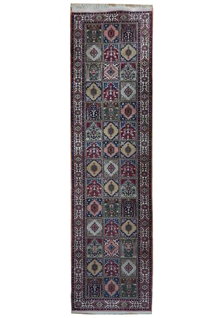 2.9 x 11.3 Semi-Antique Persian Bakhtiari Runner #PIX-23449B