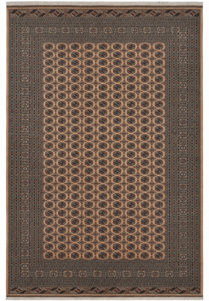 11.3 x 15.3 Large Bokhara Rug  Handmade Pakistan Soft Wool #LA-52800