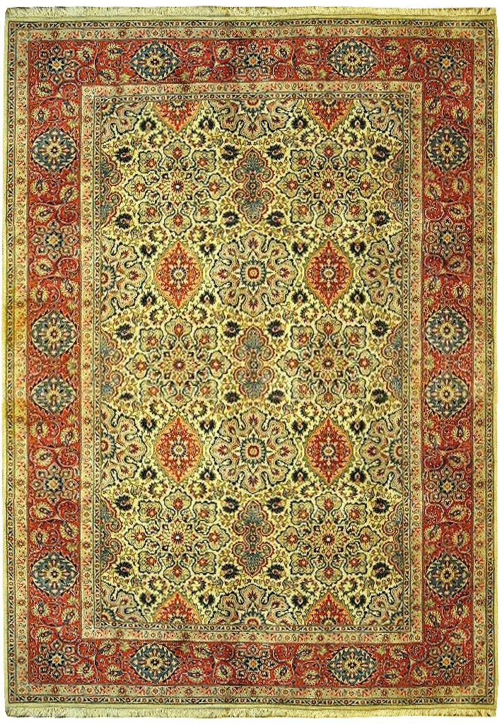 8.2 x 11.6 Persian Semi-Antique Bakhtiari Rug #PIX-28982