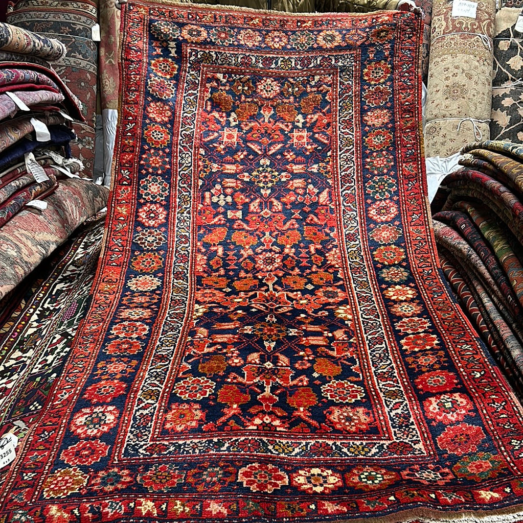4' x 8' Aegean-Blue-Semi-Antique-Russian-Kazak-Runner.jpg