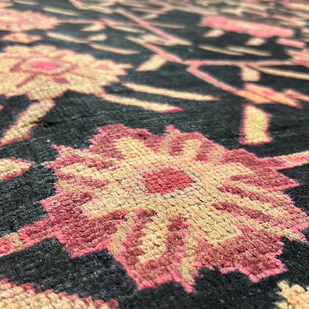 5 x 9.5 Black Russian Kazak Rug 8876