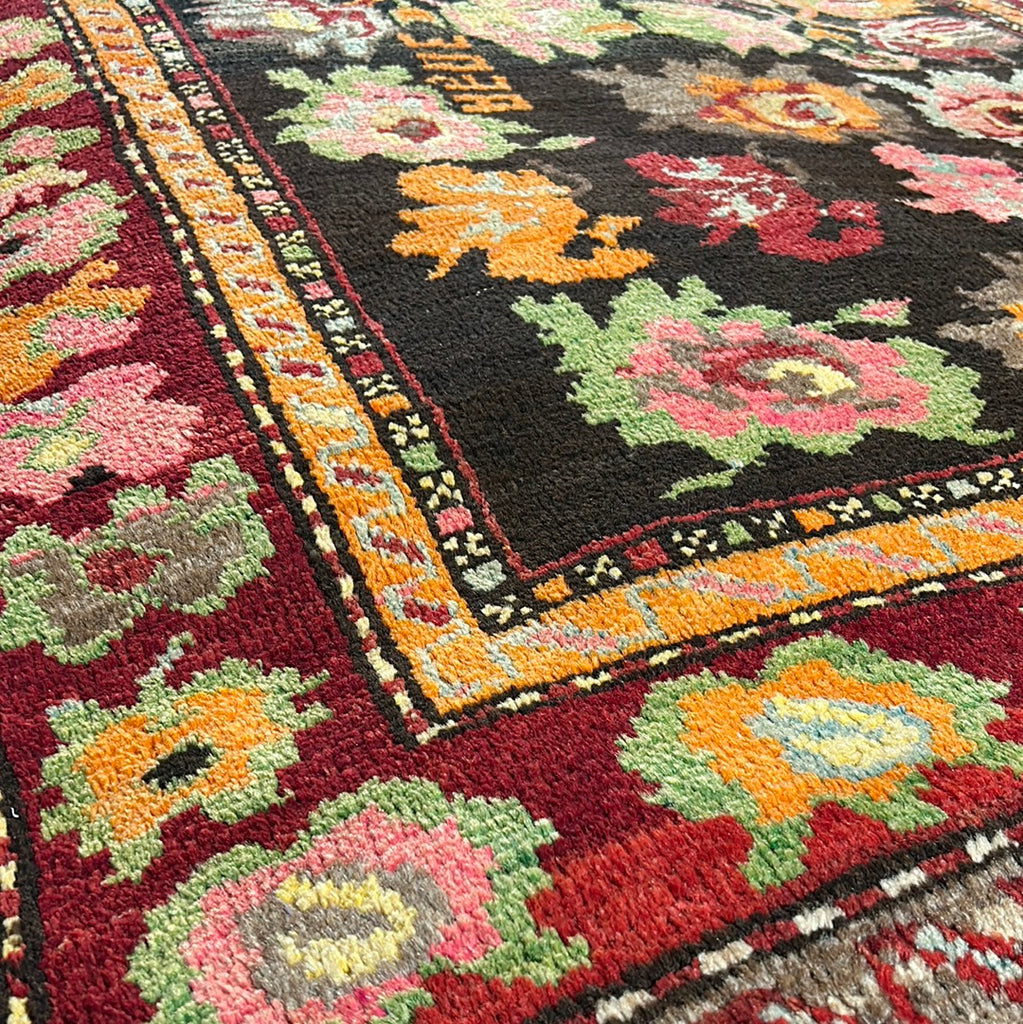 4.6 x 9.2 Black Antique Kazak Rug 3281