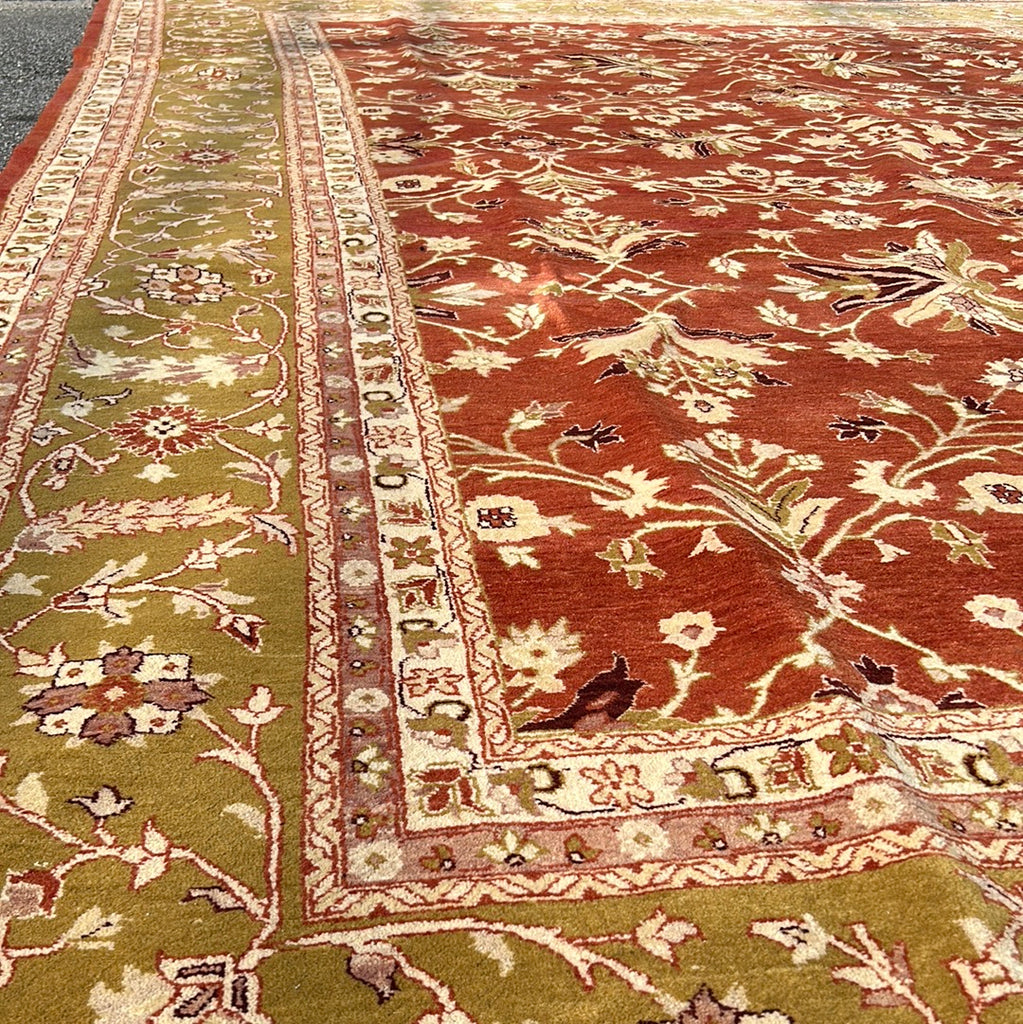 9.10 x 14.6 Traditional Fine Quality Jaipur Rug CORAL 74915