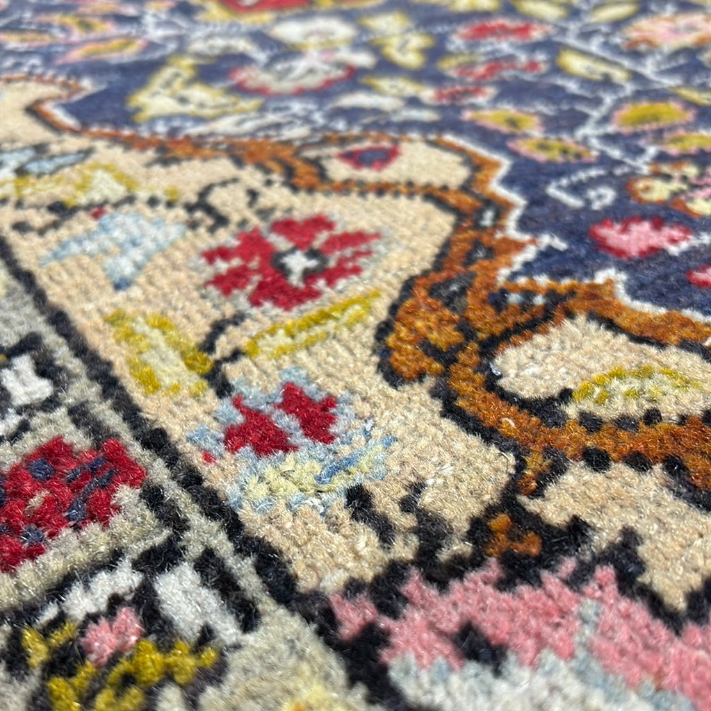 4.4 x 6.8 Semi Antique Persian Tabriz Rug 23549