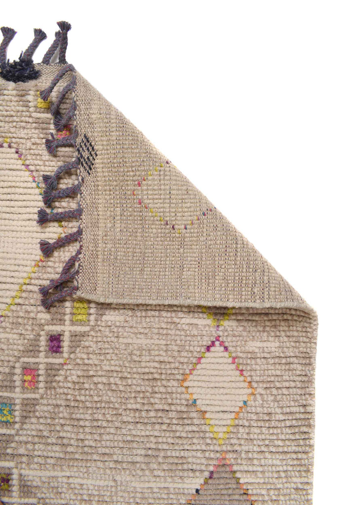 5.11 x 12.11 Handmade Contemporary Moroccan Wool Odd Size Rug M3