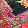 Load image into Gallery viewer, 5 x 8.9 Graphite Black Semi Antique Caucasian Kazak Runner 72991