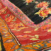 Load image into Gallery viewer, 5 x 8.9 Graphite Black Semi Antique Caucasian Kazak Runner 72991