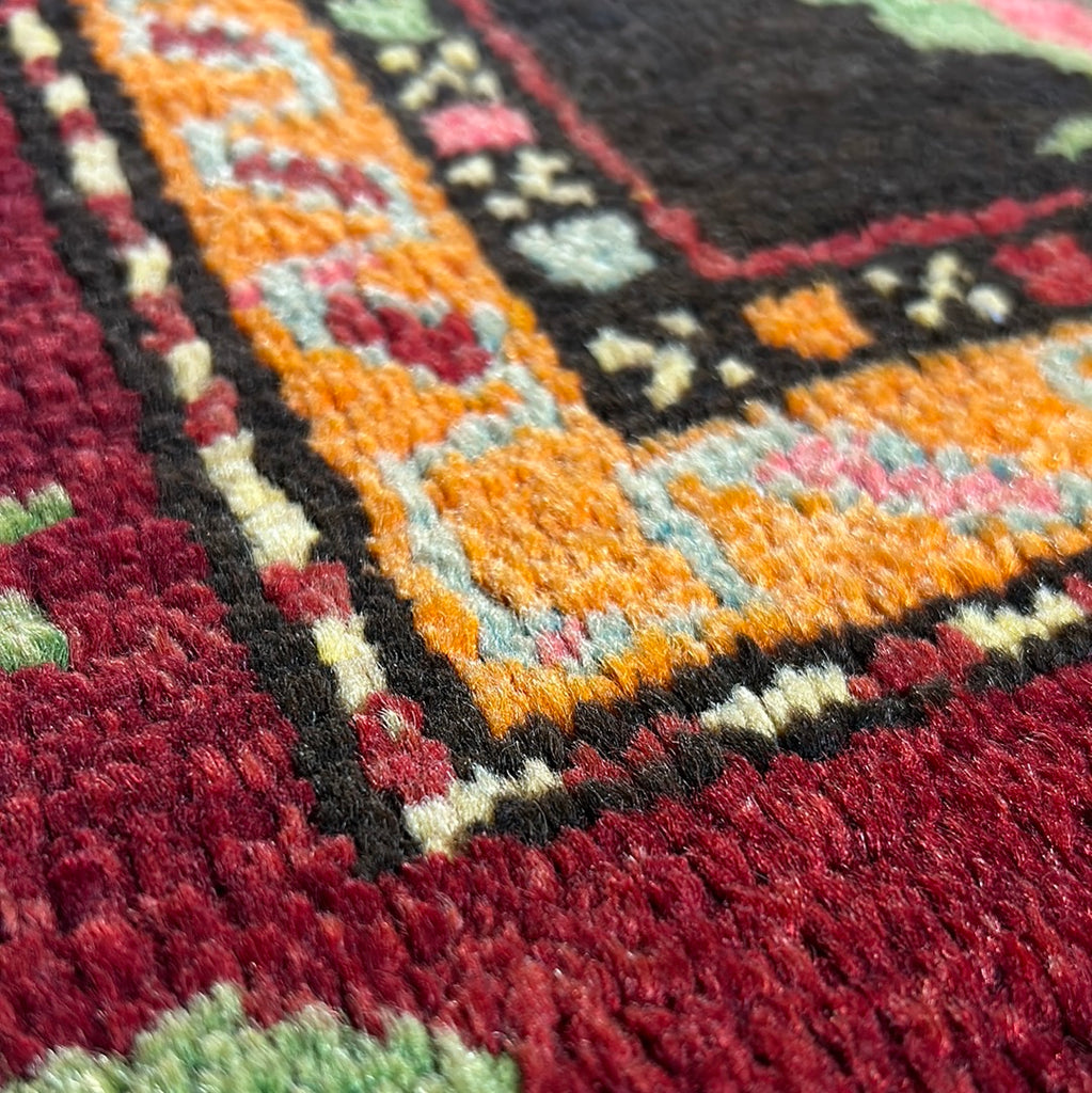 4.6 x 9.2 Black Antique Kazak Rug 3281