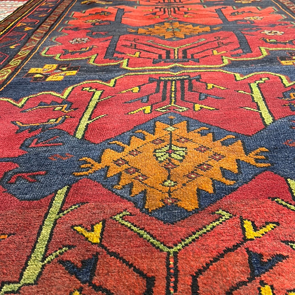 4' x 9' Salmon-Semi-Antique-Russian-Kazak-Runner.jpg