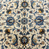 Load image into Gallery viewer, 9.3 x 13.4 Ivory Persian Kashan Rug 80704