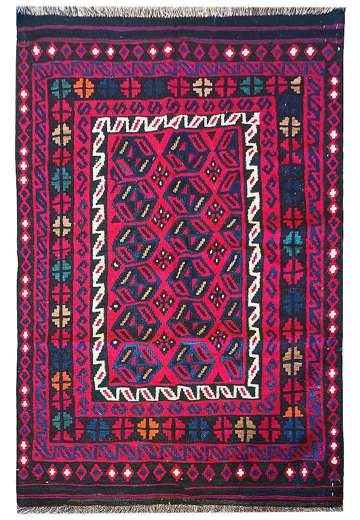 4' x 7' TURKMAN KILIM-RUG-WOOL-HANDMADE.jpg