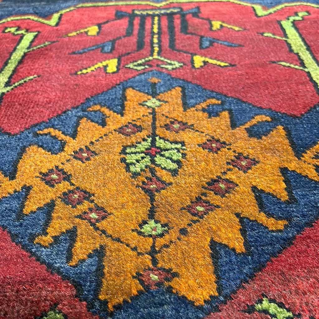 4' x 9' Salmon-Semi-Antique-Russian-Kazak-Runner.jpg