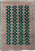 Load image into Gallery viewer, GREEN Jaldar Bokara Rug Quality Wool Handmade 8' x 11' #F-6038