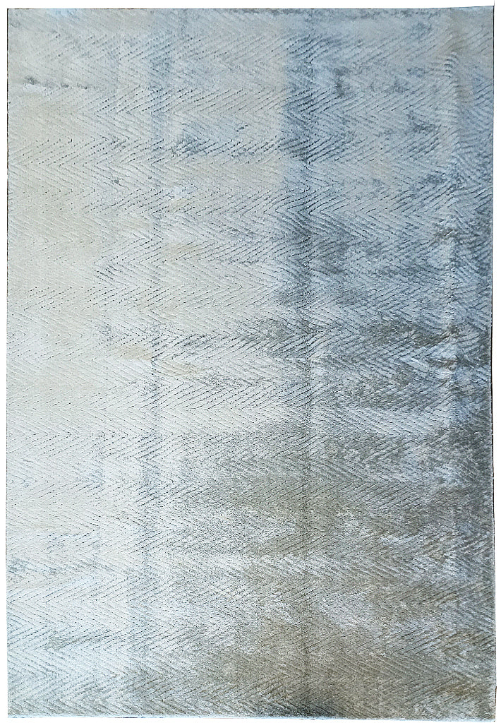5 x 8.5 CONTEMORRAY Bamboo Silk Gray Rug #F-6093