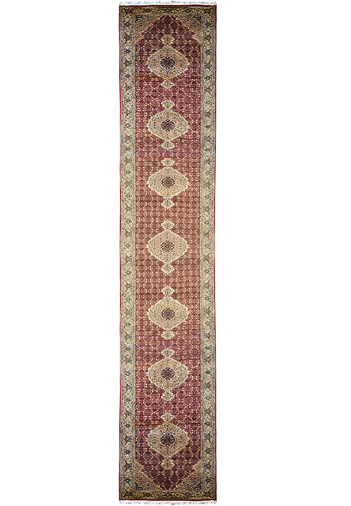 21 Inch Wide Rug 3' x 21' LONG RUNNER HIGH QUALITY Wool and Silk Rug #F-6138 | www ...