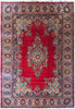Load image into Gallery viewer, Field-Pattern-Tabriz-Rug.jpg