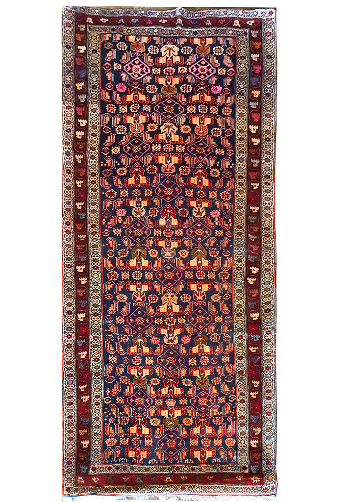 4'.5 x 9'.2  Pre-Owned-Persian-Herati-Rug-BLUE.jpg