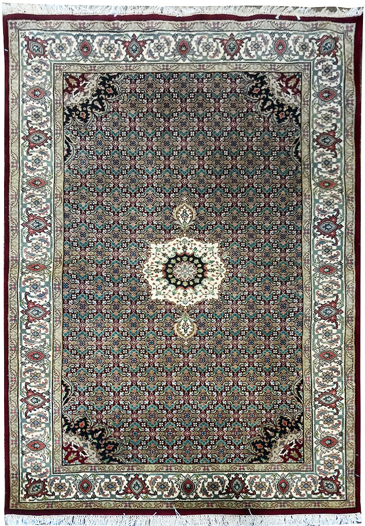 Handmade-Mahi-Fish-Bijar-Herati-Rug.jpg 