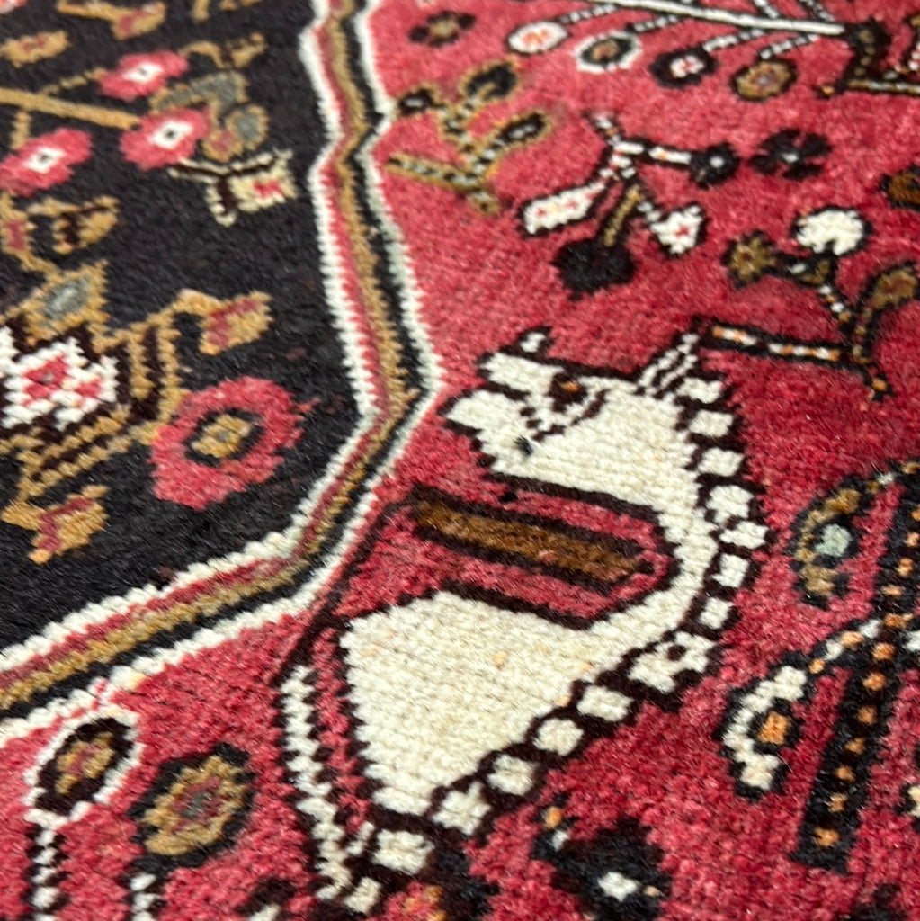 4.11 x 8.2 Semi Antique Shiraz Qashqai Rug 71931