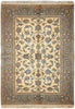 Load image into Gallery viewer, 5.2 x 8 SIGNED Persian Kashan Rug IVORY GREEN #F-6361