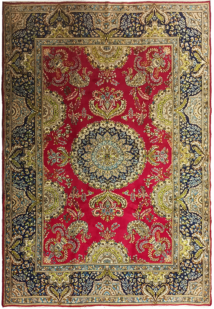 8.3 x 11.1 Pre Owned Persian rug #F-6374