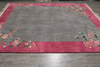 Load image into Gallery viewer, 9 x 12.4 Chinese Art Deco Rug Gray #LA-52154