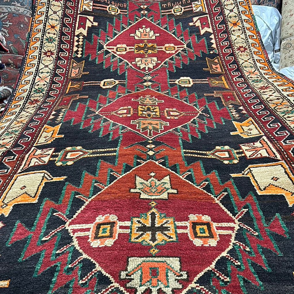 4 x 8.10 Red Russian Kazak Rug 13497