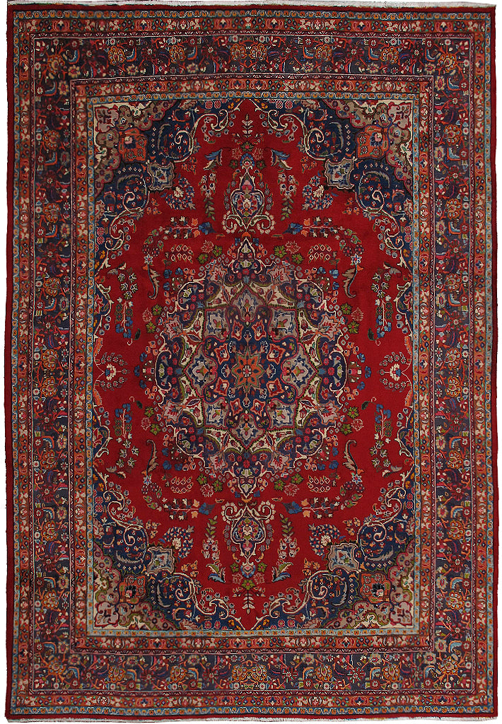 9.10 x 12.9  Persian Traditional Handmade Rug Crazy Sale  #F-6836