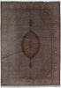 Load image into Gallery viewer, 9.10 x 13 Semi-Antique Authentic Persian Mahi Tabriz Rug Wool and Silk SALE  #F-6843
