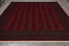 Load image into Gallery viewer, 8 x 9 Feet Squarish Bokhara Rug Hand-Knotted Pakistan #F-3121