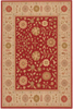 Load image into Gallery viewer, 8.9 x 11.9 Zigler Rug Coral Red With Gold Handmade Rug #5071