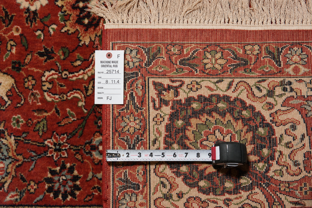8 x 11.4 Hand-Knotted New Area Rug #PIX-25714
