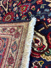 Load image into Gallery viewer, 8.1 x 11 Persian Tabriz Wool Rug BLUE #B-80838