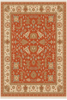 Load image into Gallery viewer, 8 x 9.9 Antique Coral Quality Wool Handmade Rug #5079