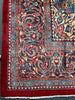 Load image into Gallery viewer, 9.6 x 13 Red Handmade Persian Design Sarouk Rug 977