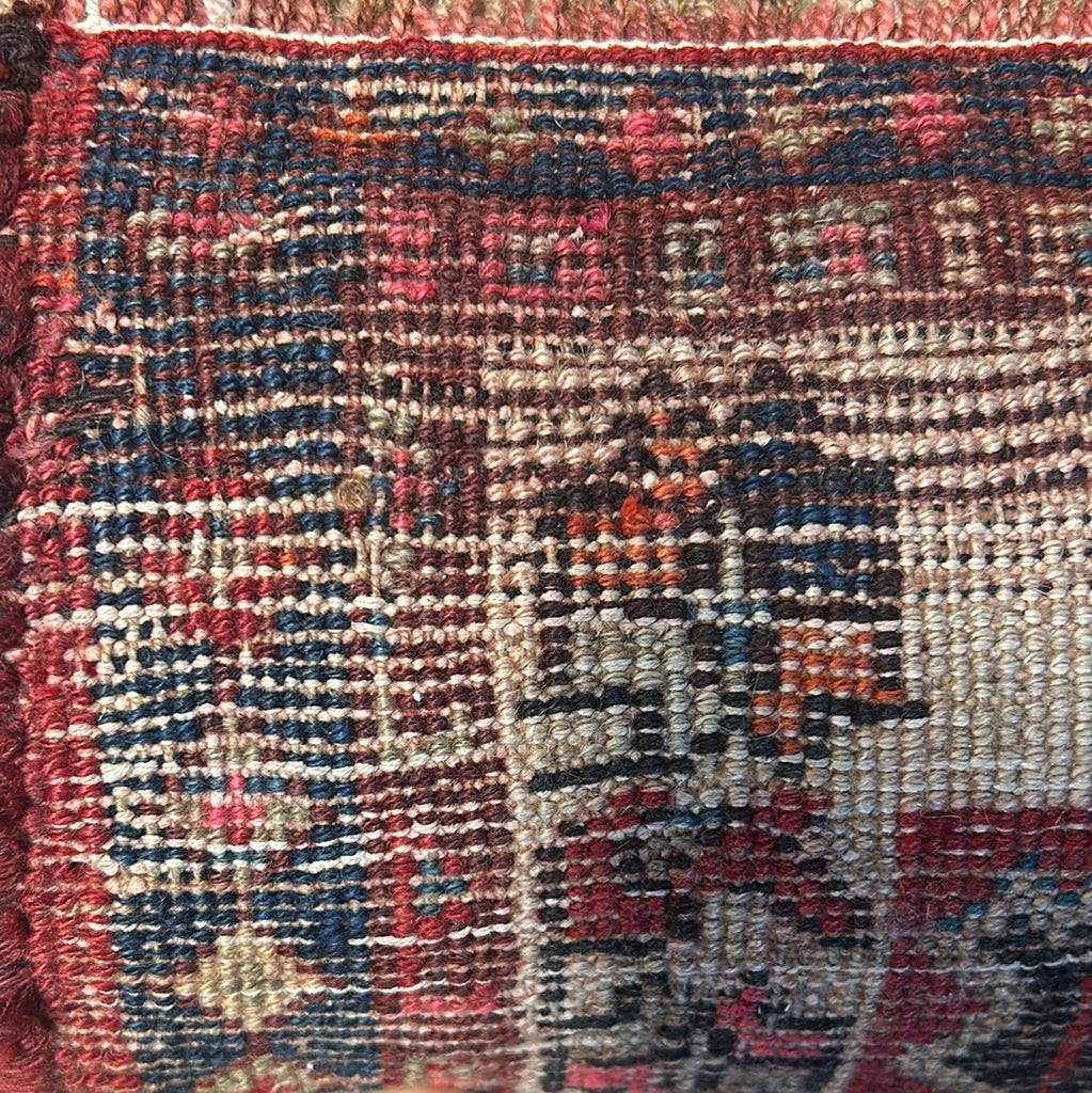 3.9 x 12.10 Traditional Persian Hamadan Runner Rug 80494