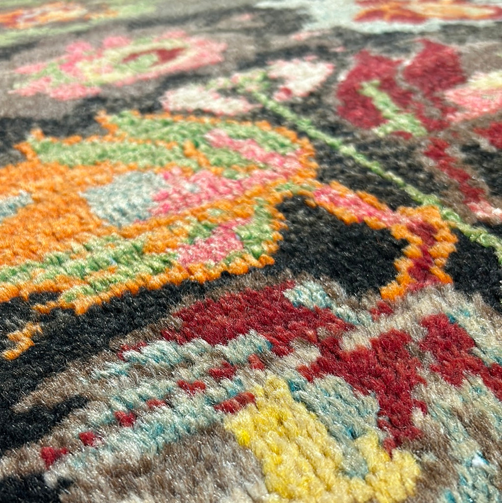 4.6 x 9.2 Black Antique Kazak Rug 3281